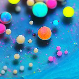 Bubble phone wallpaper