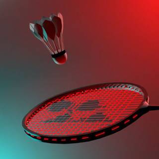 Badminton phone wallpaper