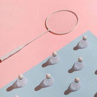 Badminton phone wallpaper