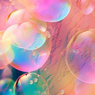 Bubble phone wallpaper