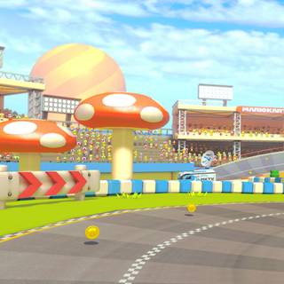 Mario Kart phone wallpaper