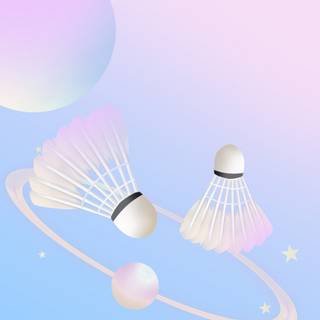 Badminton phone wallpaper