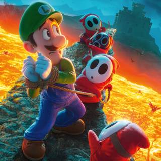 Mario Kart phone wallpaper