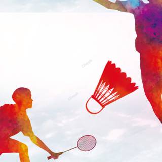 Badminton phone wallpaper