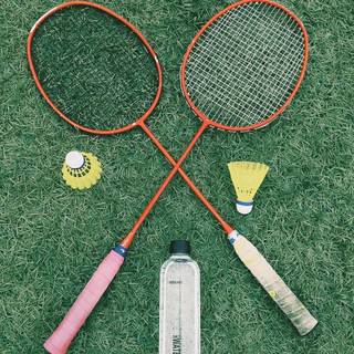 Badminton phone wallpaper