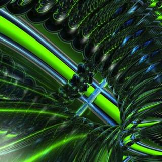 iPhone Xs neon wallpaper