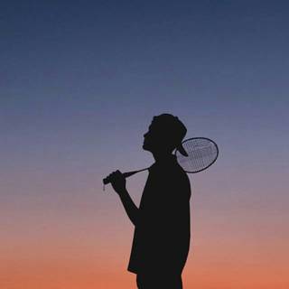 Badminton phone wallpaper