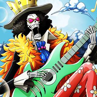 One Piece Brook iPhone wallpaper