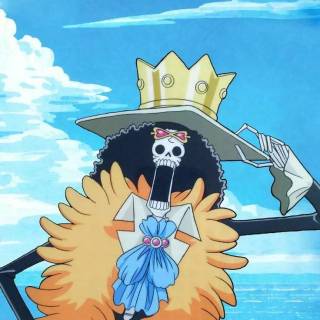 One Piece Brook iPhone wallpaper