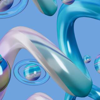 Bubble phone wallpaper