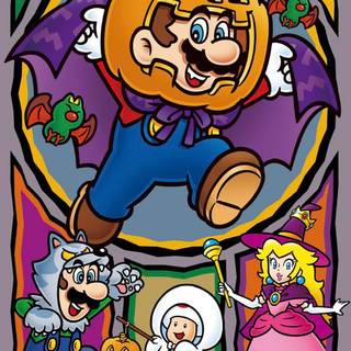 Mario Kart phone wallpaper