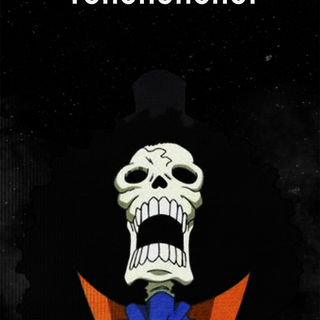 One Piece Brook iPhone wallpaper