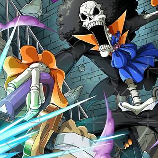 One Piece Brook iPhone wallpaper