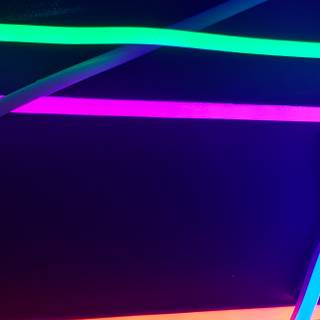 iPhone Xs neon wallpaper