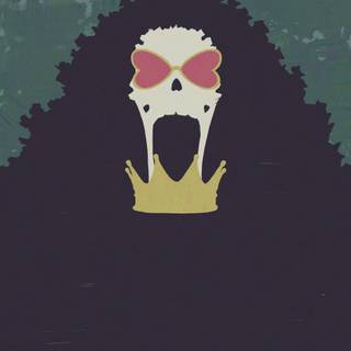 One Piece Brook iPhone wallpaper