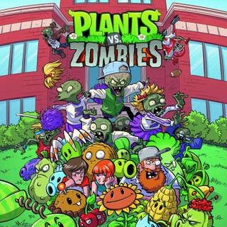 Plants vs Zombies phone wallpaper