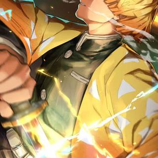 Zenitzu iPhone wallpaper