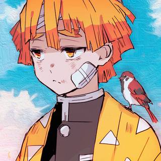 Zenitzu iPhone wallpaper