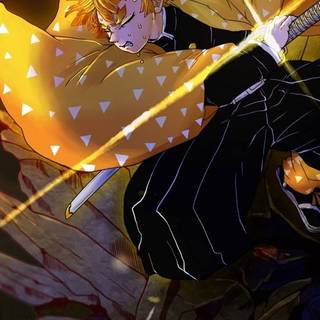 Zenitzu iPhone wallpaper