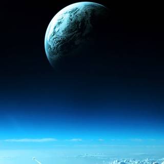 iPhone 13 Earth wallpaper