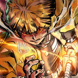 Zenitzu iPhone wallpaper