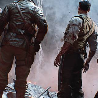 Call of Duty Zombies iPhone wallpaper