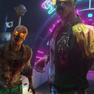 Call of Duty Zombies iPhone wallpaper