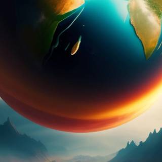 iPhone 13 Earth wallpaper