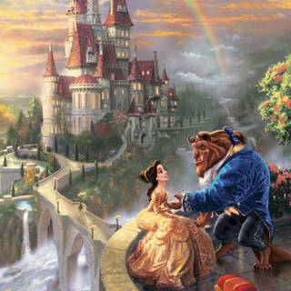 Beauty and The Beast iPhone wallpaper