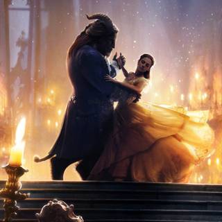 Beauty and The Beast iPhone wallpaper