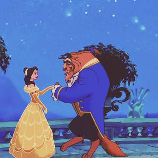 Beauty and The Beast iPhone wallpaper