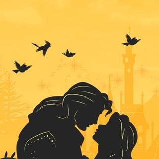Beauty and The Beast iPhone wallpaper