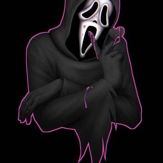 Ghostface phone wallpaper