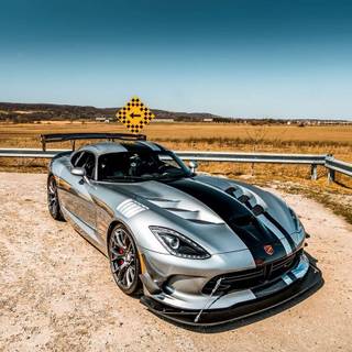 Dodge Viper iPhone wallpaper