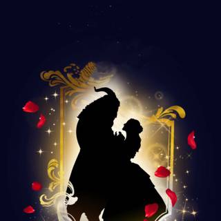Beauty and The Beast iPhone wallpaper
