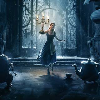 Beauty and The Beast iPhone wallpaper