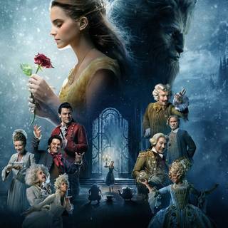 Beauty and The Beast iPhone wallpaper
