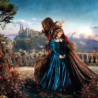 Beauty and The Beast iPhone wallpaper
