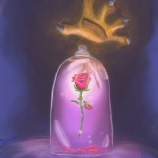 Beauty and The Beast iPhone wallpaper