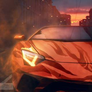 iPhone 13 car wallpaper