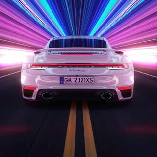 iPhone 13 car wallpaper