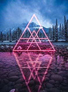 Triangle phone wallpaper