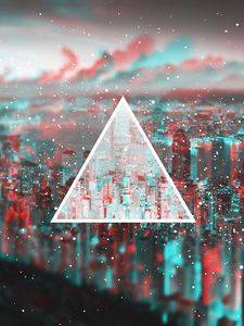 Triangle phone wallpaper