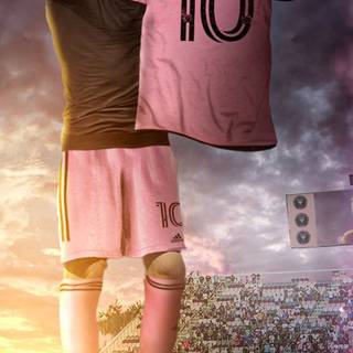 Messi iPhone 12 wallpaper