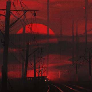 Dark red iPhone wallpaper