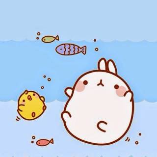 Molang iPhone wallpaper