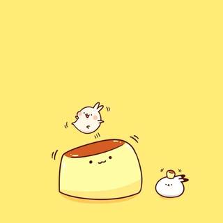 Molang iPhone wallpaper