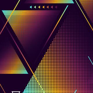 Triangle phone wallpaper