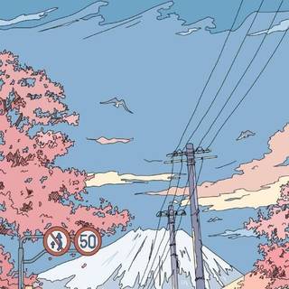 Anime scene iPhone wallpaper