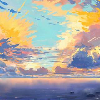 Anime scene iPhone wallpaper